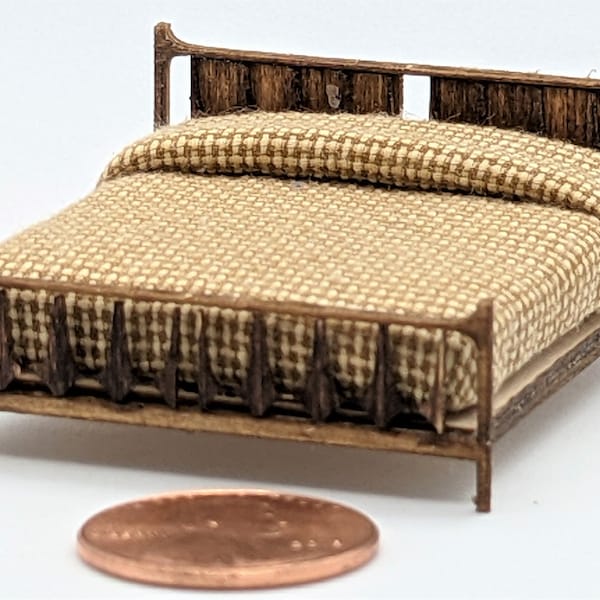 Quarter inch Mid-Century Modern King size bed kit