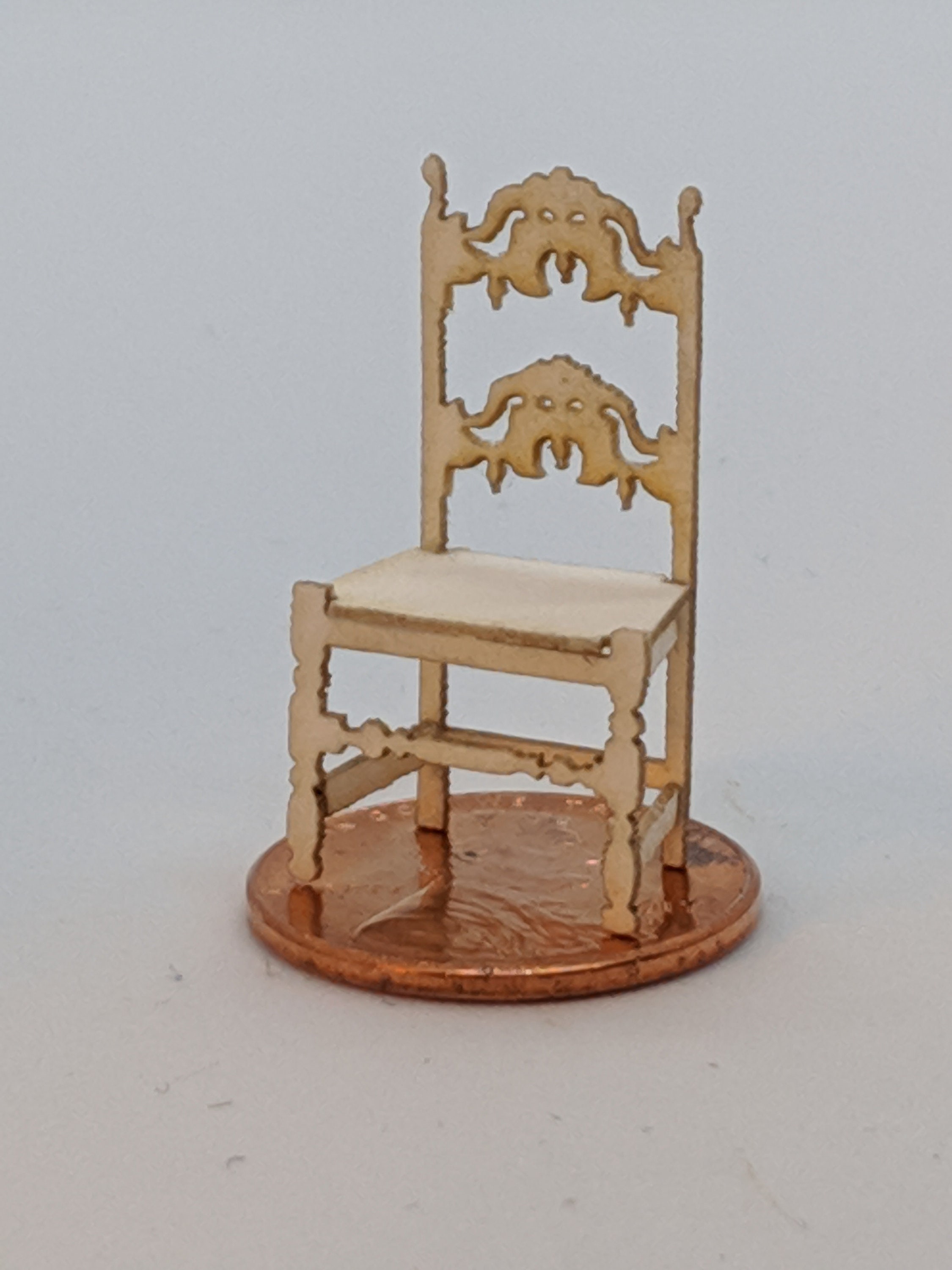 Quarter Scale Miniature Chair #13 Kit - Etsy