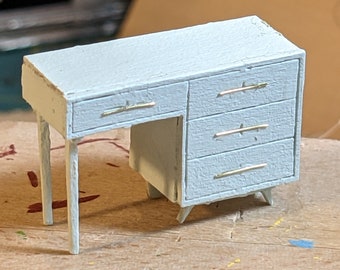 Quarter inch Mid-Century Teen's desk and chair kit