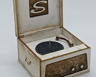 1&quot; Scale Square Portable record player kit