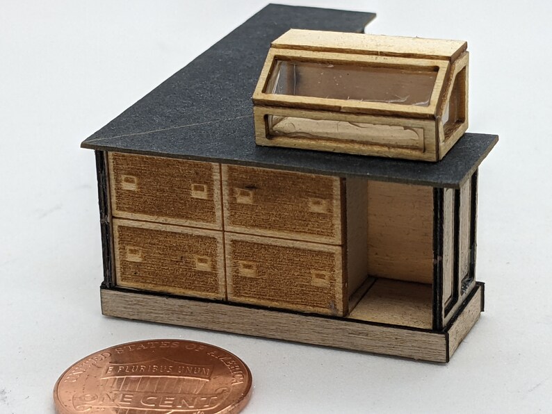 Quarter Inch Countertop Display Case Kit Etsy