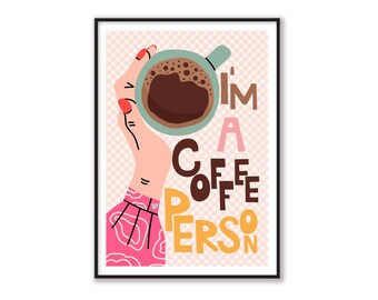 Coffee Illustration Etsy
