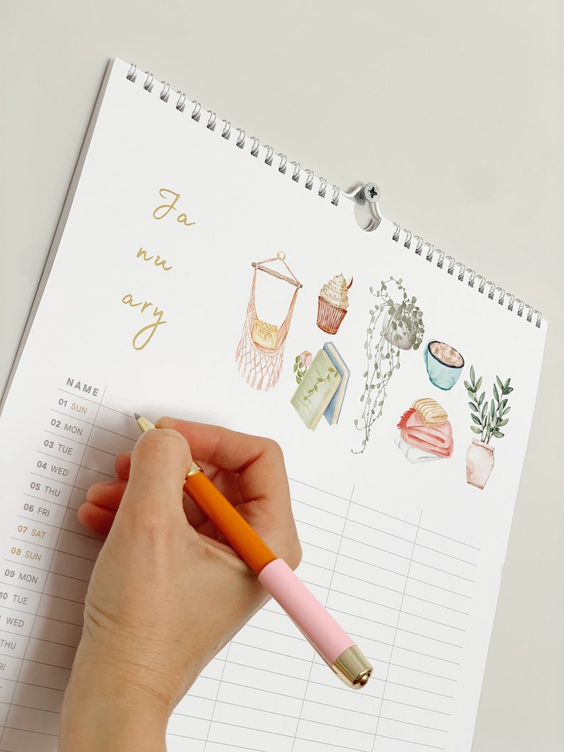 2023 Family Planner Calendar 2023 Family Calendar A3 Size Etsy UK