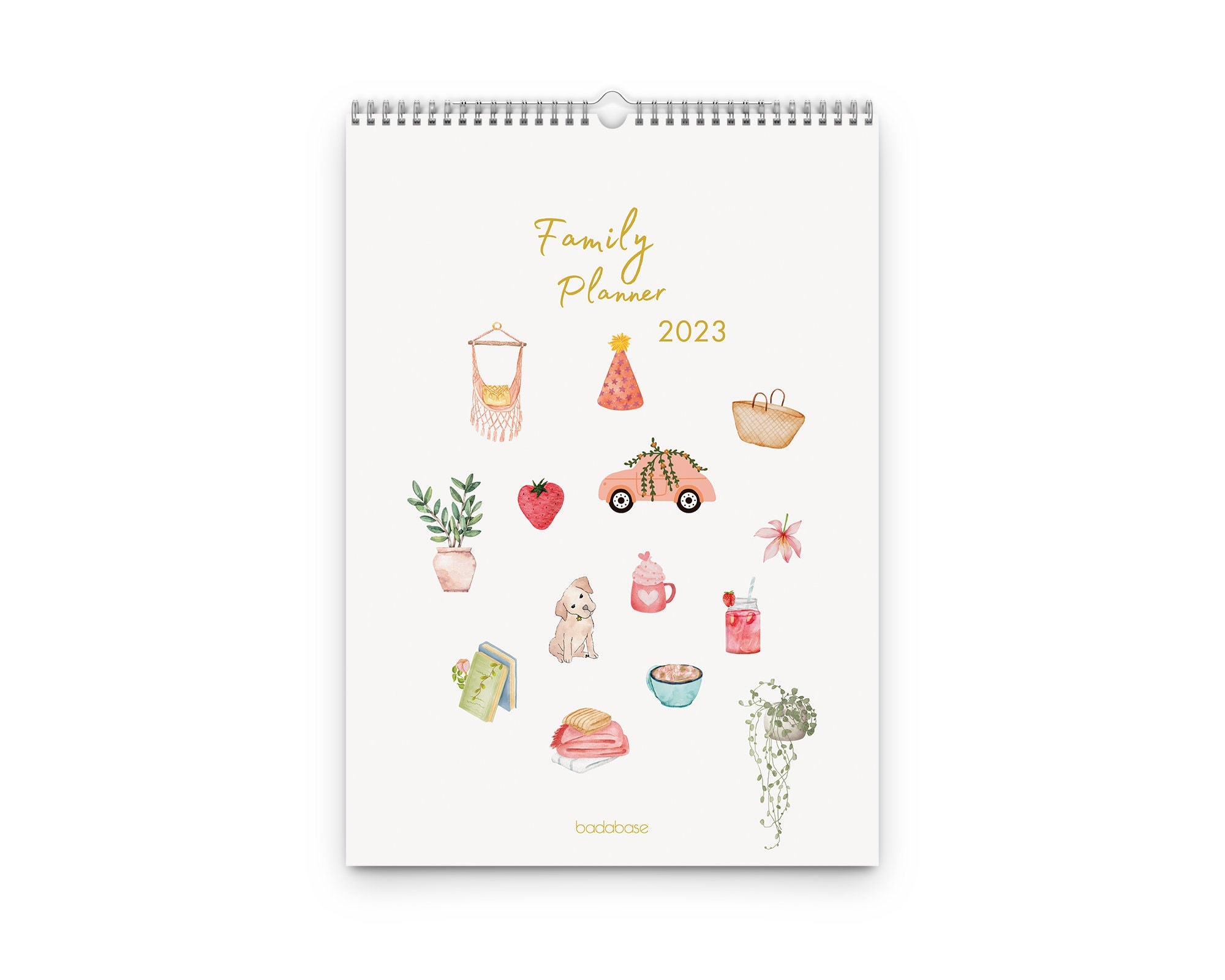 2023 Family Planner Calendar 2023 Family Calendar A3 Size Etsy UK