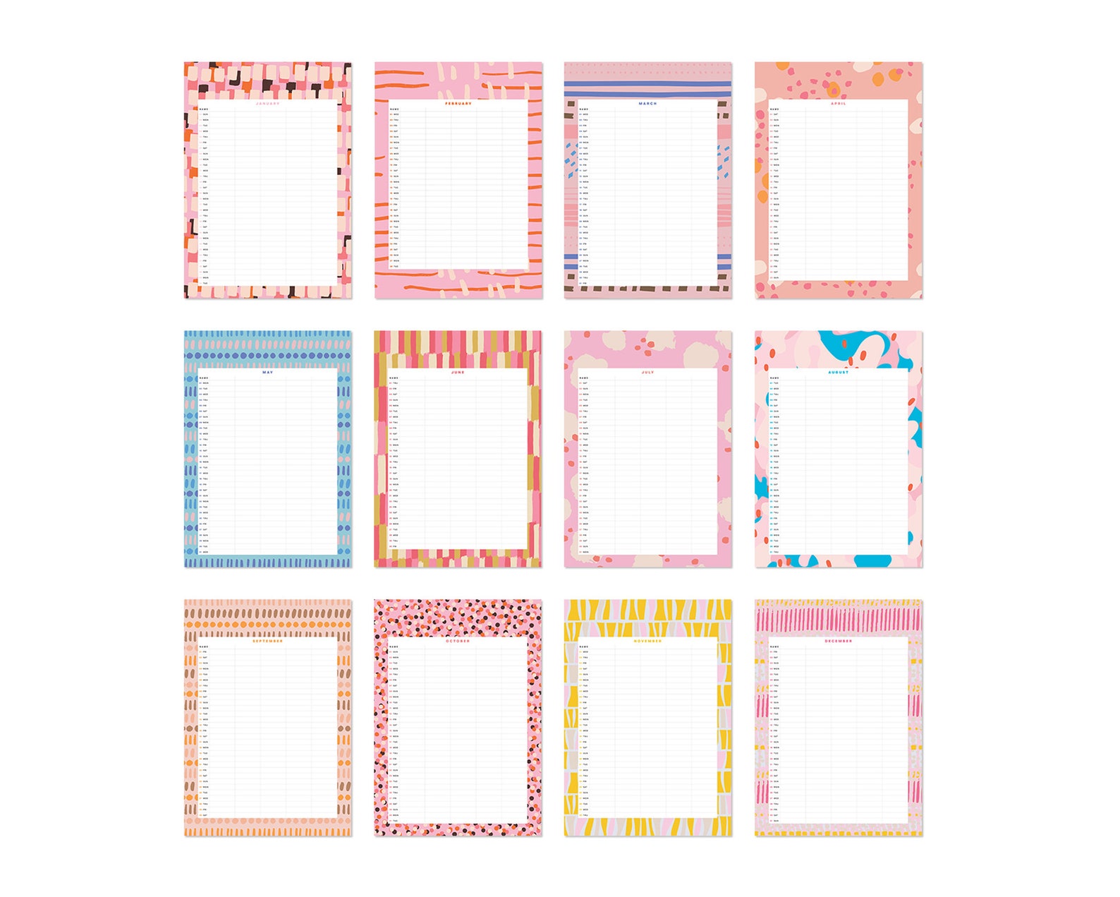 2023-abstract-family-wall-calendar-2023-wall-calendar-family-etsy-uk