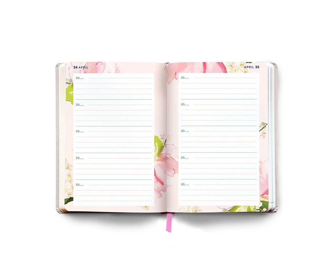 One Line A Day 5 Year Journal Flowery 5 Year Diary Undated - Etsy