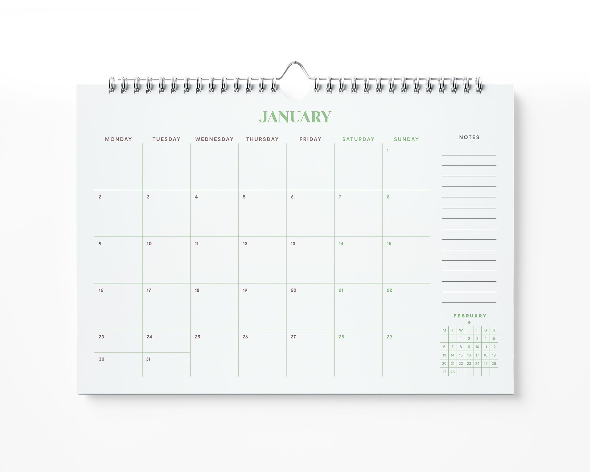 2023 Modern Wall Calendar 2023 Wall Planner A4 or A3 Size Etsy UK