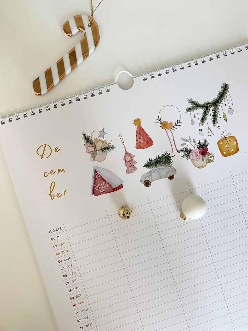 2023 Family Planner Calendar 2023 Family Calendar A3 Size Etsy UK