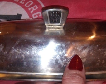 Antique butter dish