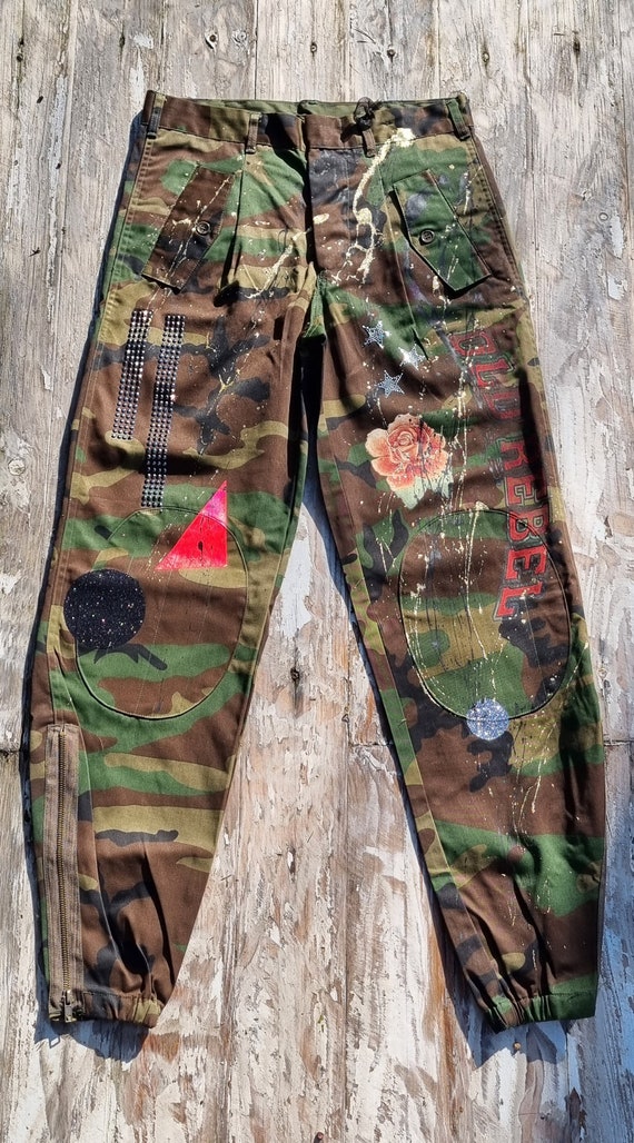 Pantalon Cargo Mujer Militar