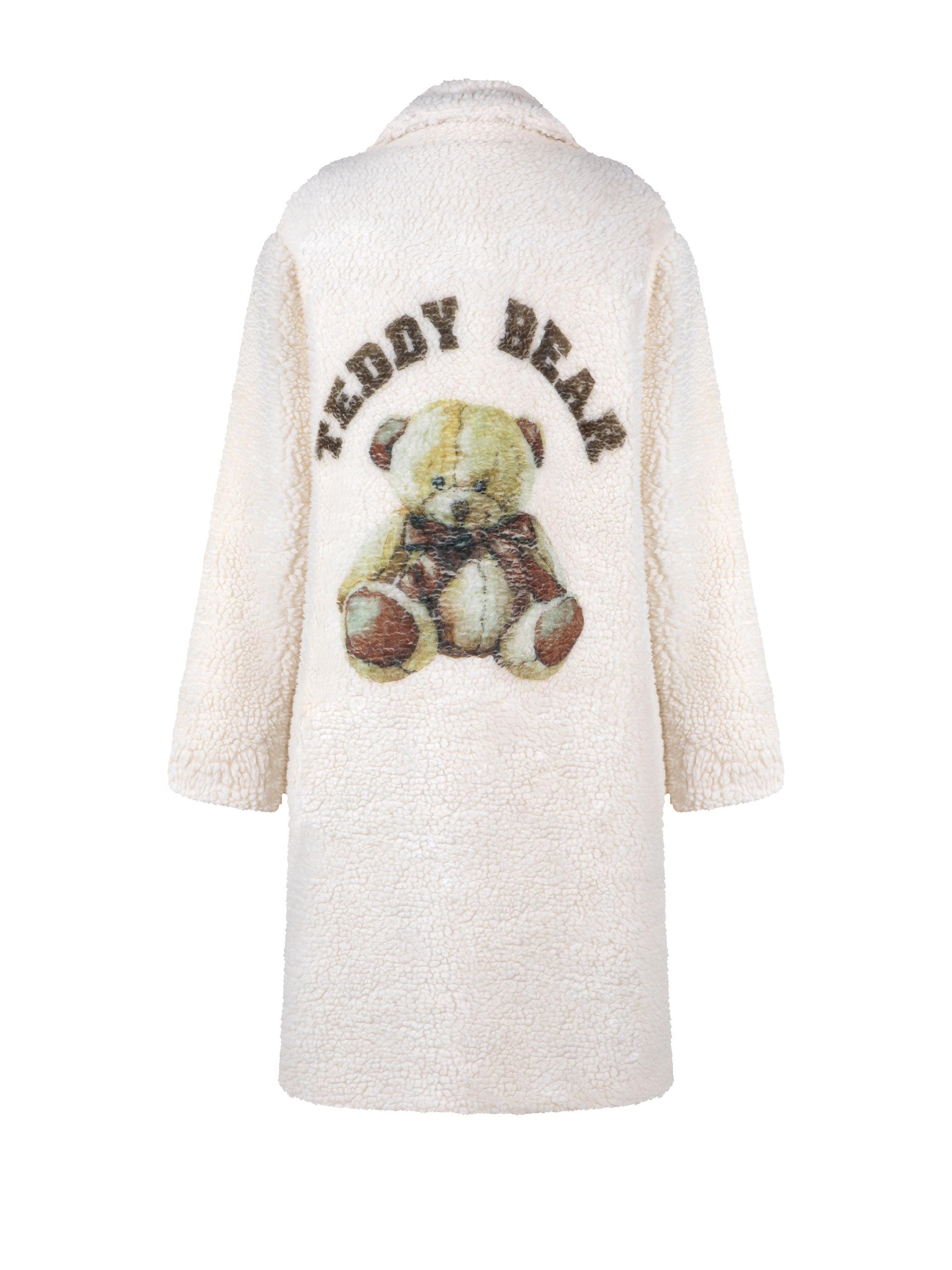 Zipper teddy bear top jacket canada