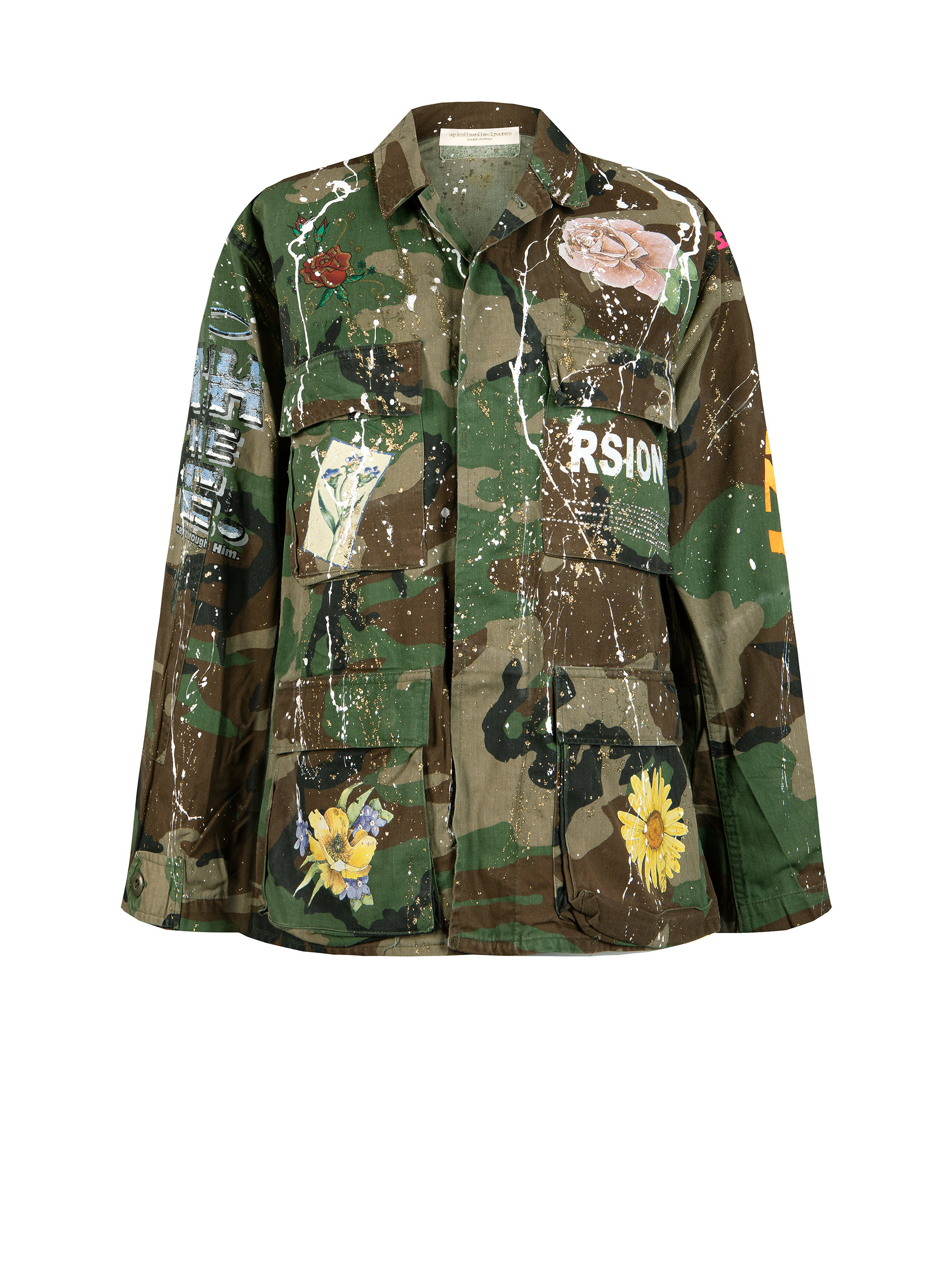 専用】Connett Floral Camo PlushBoa Jacket 専用】Connett Floral