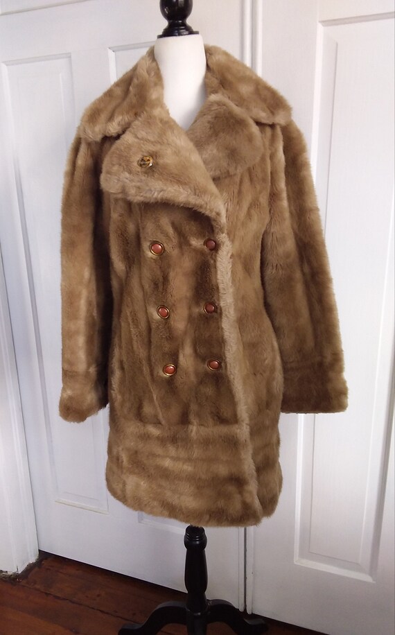 Vintage Faux Fur Coat