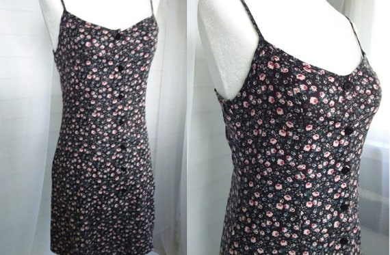 Vintage Sundress/80s Sundress/Floral Sundress/Wome