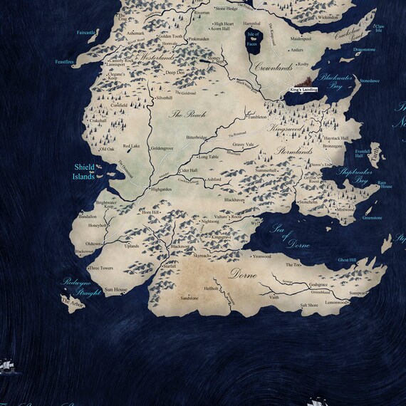 A Game Of Thrones Maps Random House Books