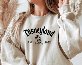 Disneyland Sweater, Disneyland Sweatshirt, Disneyland Shirt, Disneyland Sweatshirt Vintage, Disneyland Sweatshirt Women, Disneyland Mickey