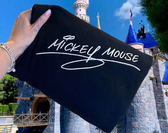 Disneyland Embroidered Sweater, Disneyland Sweatshirt, Disneyland Shirt, Disneyland Sweatshirt Men, Disneyland Mickey, Disneyland Sweater