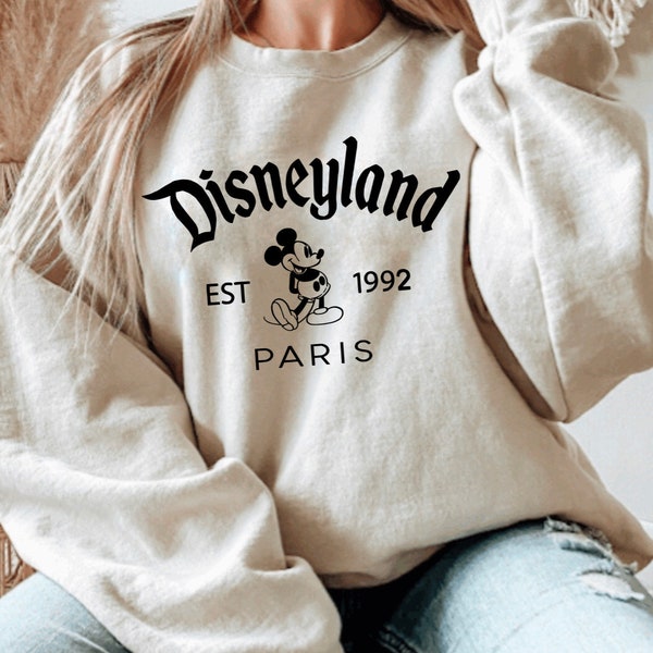 Disneyland Paris / Disneyland Paris Shirt / Disneyland Paris Sweatshirt / Disneyland Paris T Shirt / Disneyland Paris Mickey