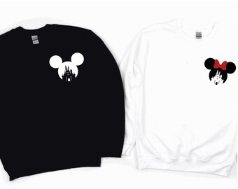 black disneyland sweatshirt