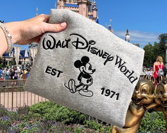 Disneyworld Embroidered Sweatshirt, Disneyworld Shirts, Disneyworld Sweatshirt, Disneyworld Sweatshirts Family, Disneyworld Tshirt