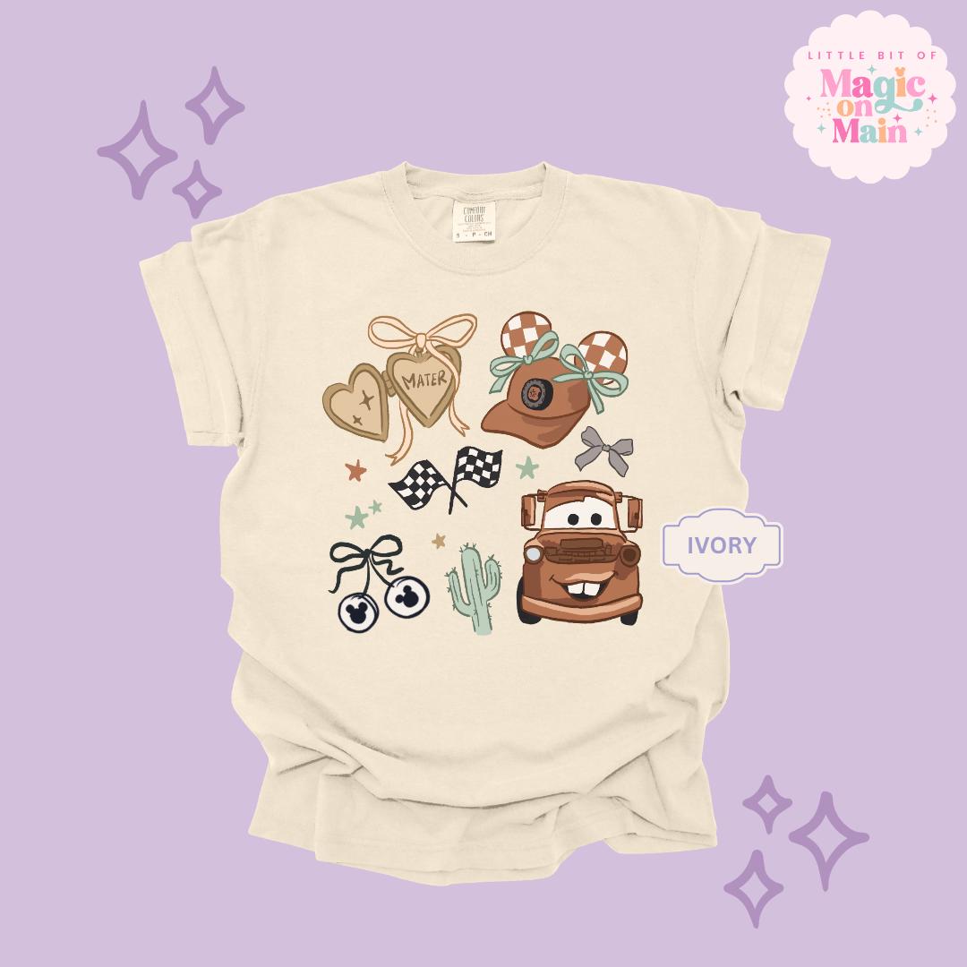 Cars Land Graphic Tee, Cars Tshirt For Women, Mom Cars Shirt, Mater Shirt for Women, Carsland Shirts, Cars Land Shirts, Cars Land Graphic Te