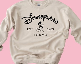 Disneyland Tokyo Sweater, Tokyo Disneyland, Tokyo Disneysea, Tokyo Disneyland Shirt, Tokyo Disneyland Merchandise