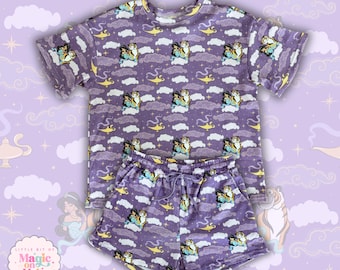 Princess Jasmine Lounge Set, Cotton Daywear, Adult Pajamas