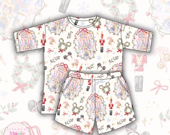 PREORDER Disney Christmas Nutcracker Lounge Set, Cotton Daywear, Adult Pajamas