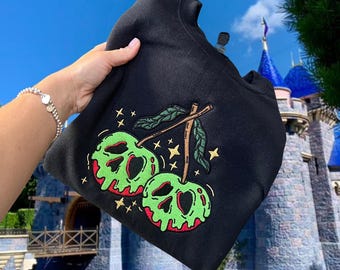 Disneyland Halloween Embroidery, Disneyland Embroidered Sweater, Disneyland Sweatshirt, Disneyland Halloween Shirt, Mickey Ghost Shirt