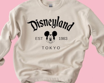 Disneyland Tokyo Sweater, Tokyo Disneyland, Tokyo Disneysea, Tokyo Disneyland Shirt, Tokyo Disneyland Merchandise