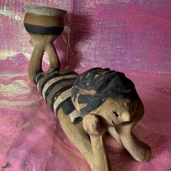 Vintage Metlox Pottery Swimmer