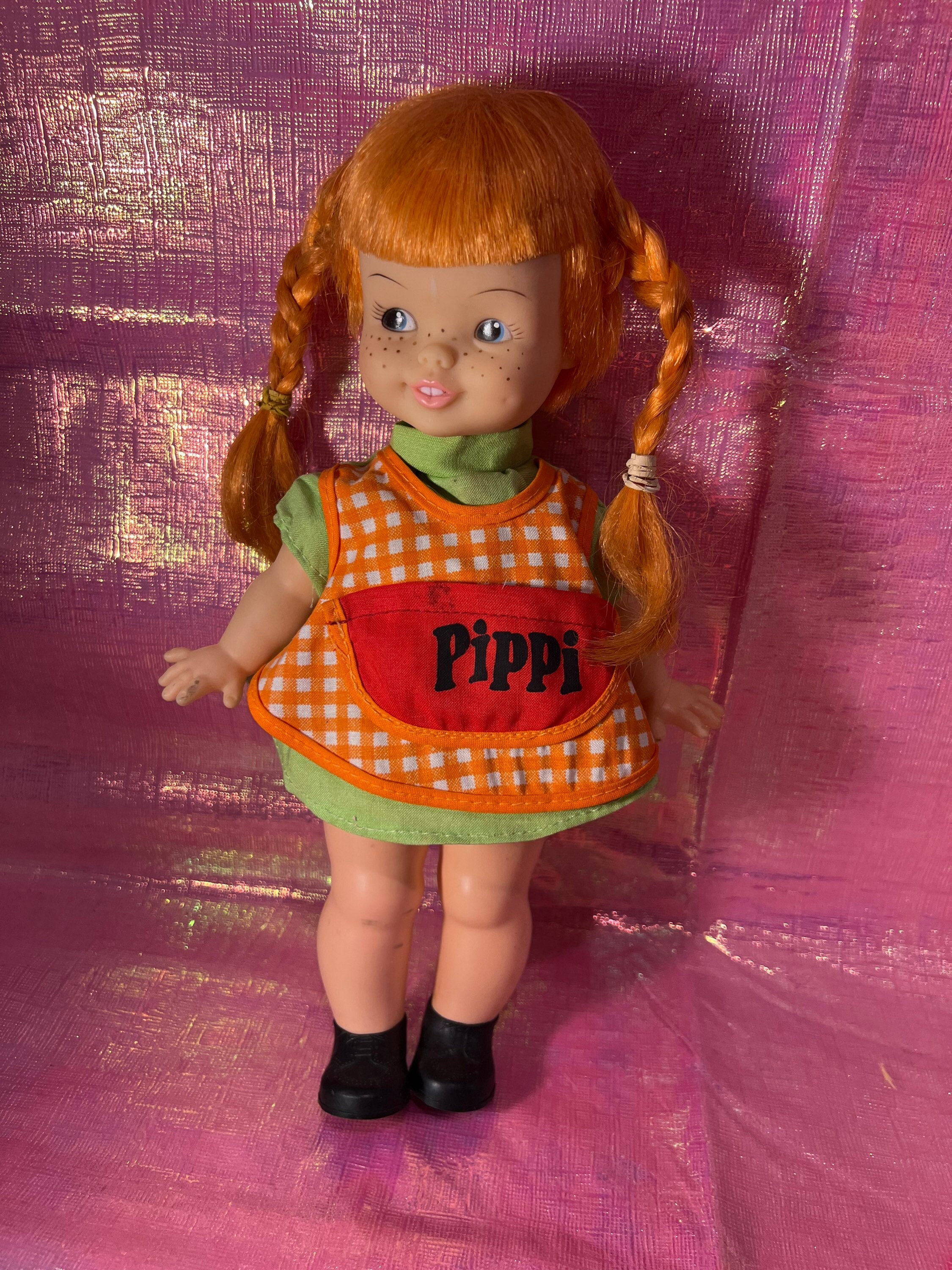 Vintage pippi longstocking doll clearance Vintage pippi longstocking doll clearance