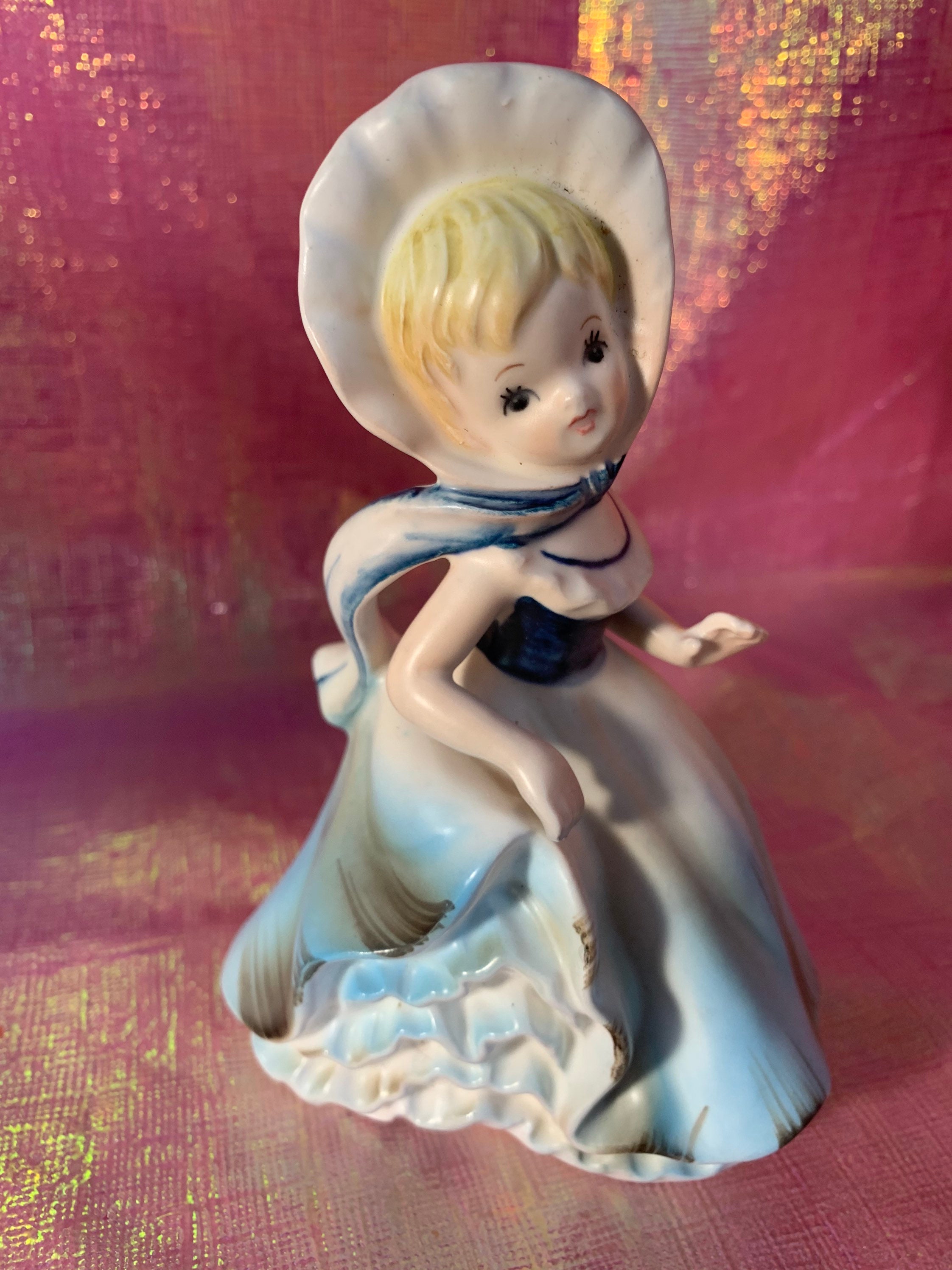 Vintage napco girl figurine Etsy