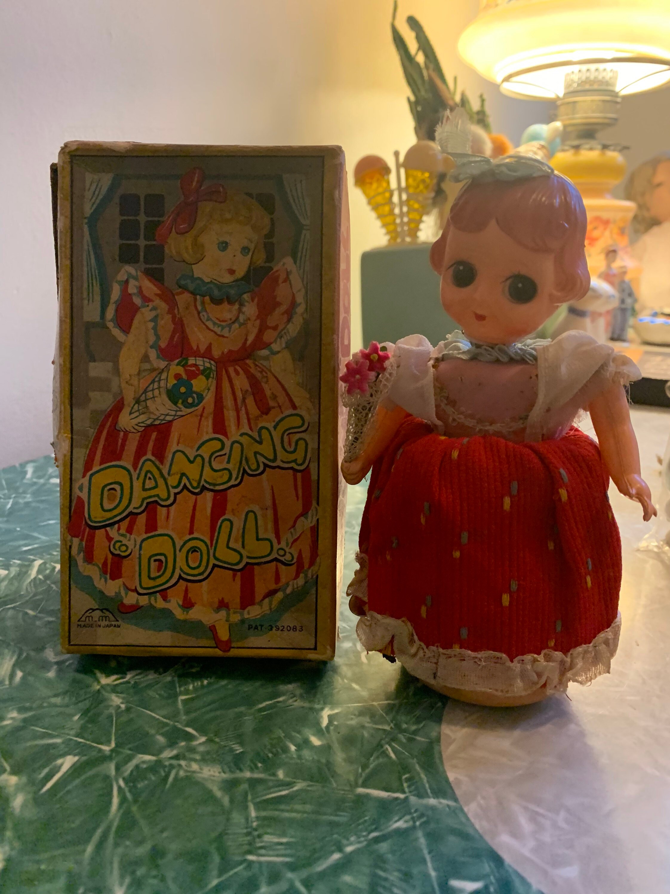 Vintage 1950s wind up dancing doll Etsy