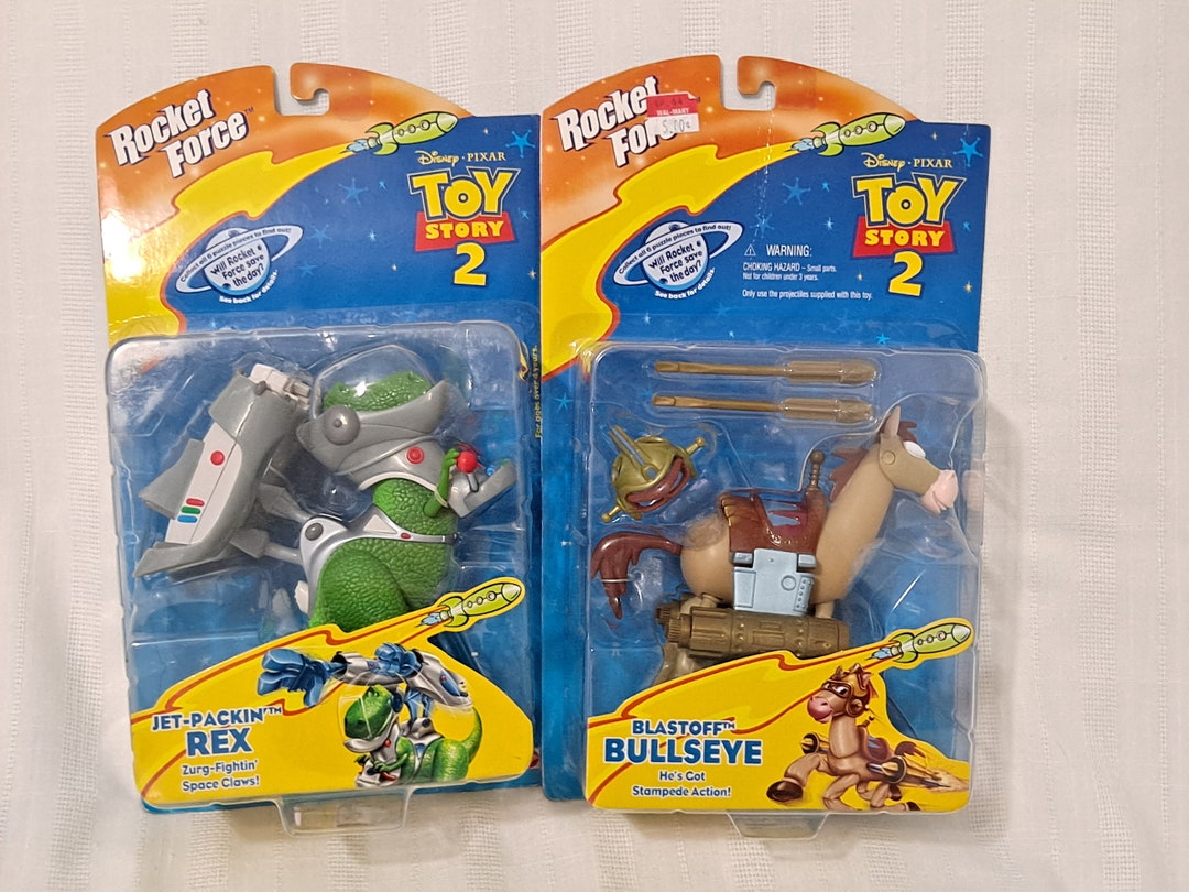 Disney Pixar Toy Story Mattel Blastoff Bullseye Jet Packing Rex