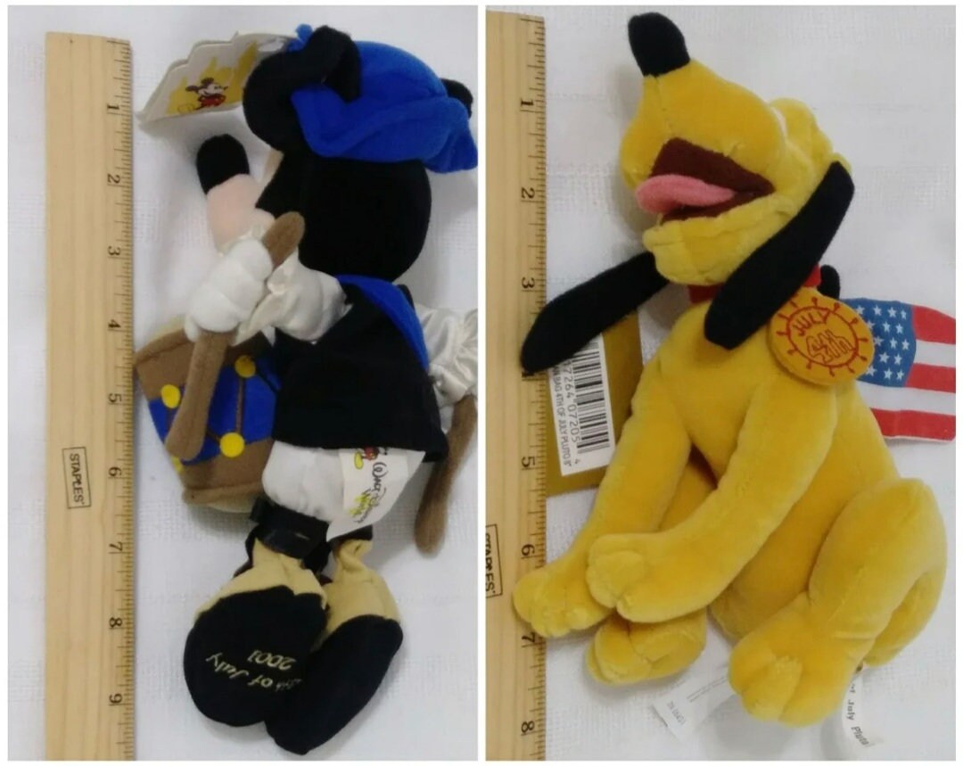 Disney Pluto ビッグサイズ　ぬいぐるみ　＃C2569 1930s Walt Disney's PLUTO Plush Stuffed Doll GUND NY WDP