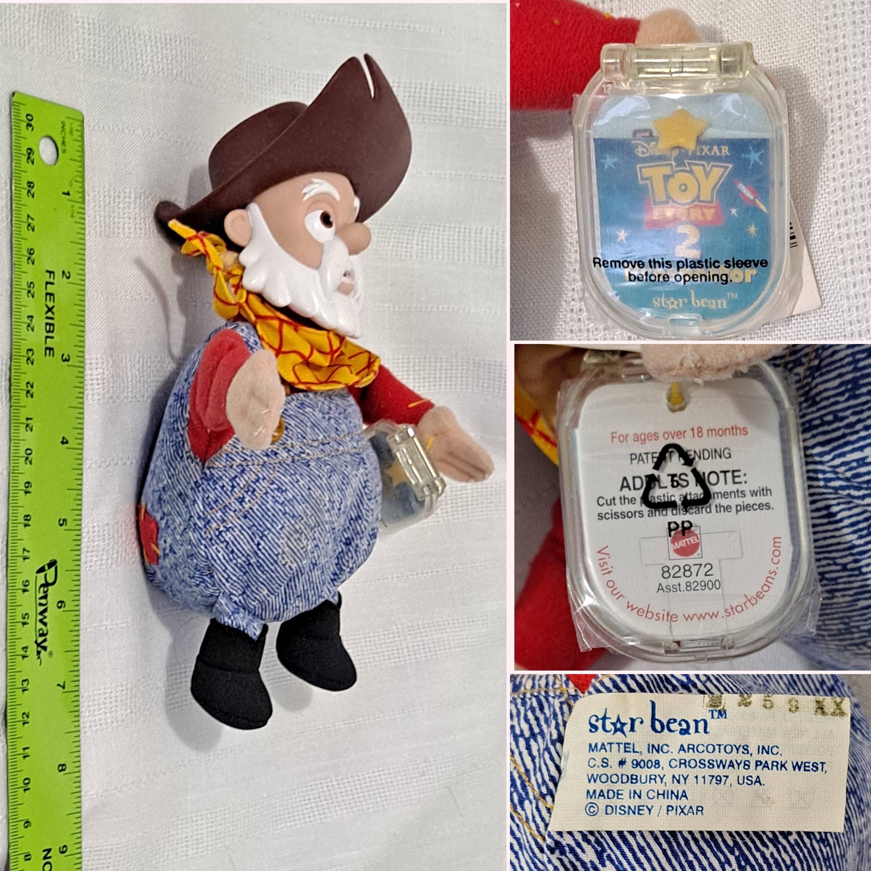 Vintage New Tags Disney Store Pixar Toy Story Sheriff Woody Cowboy