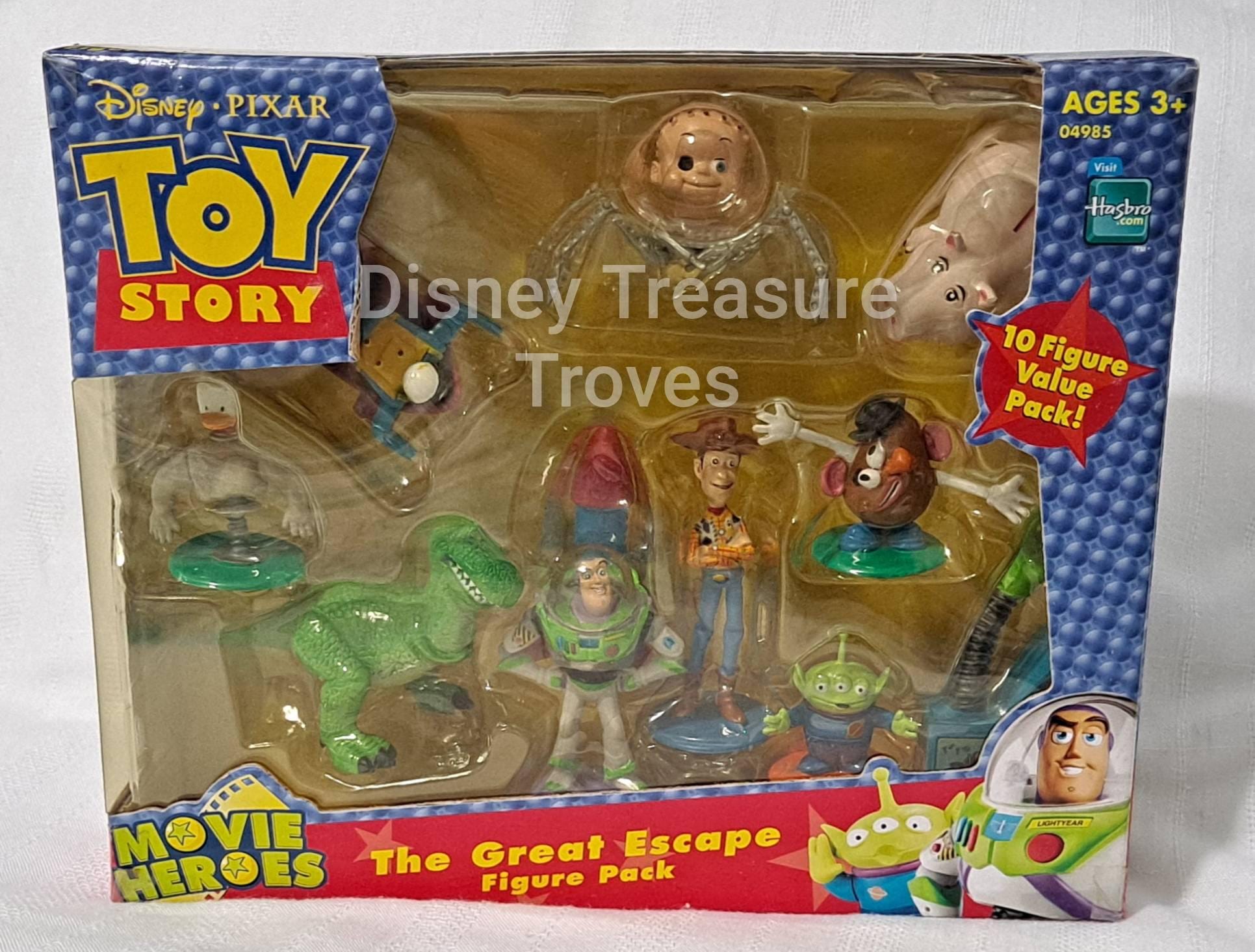 New Hasbro Disney Pixar Toy Story Great Escape Buzz Woody Rex