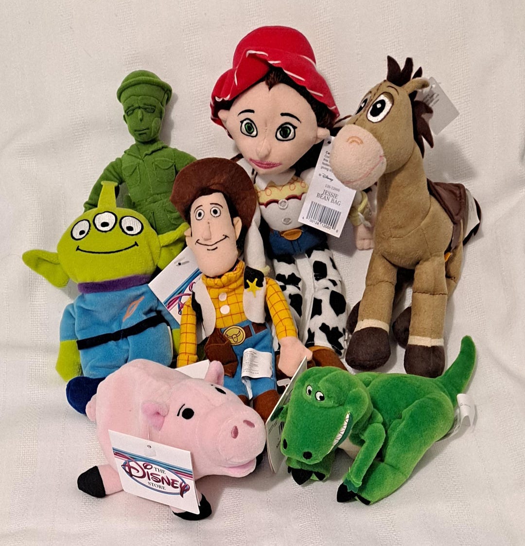 Vintage New Tags Disney Pixar Toy Story Alien LGM Little Green Men