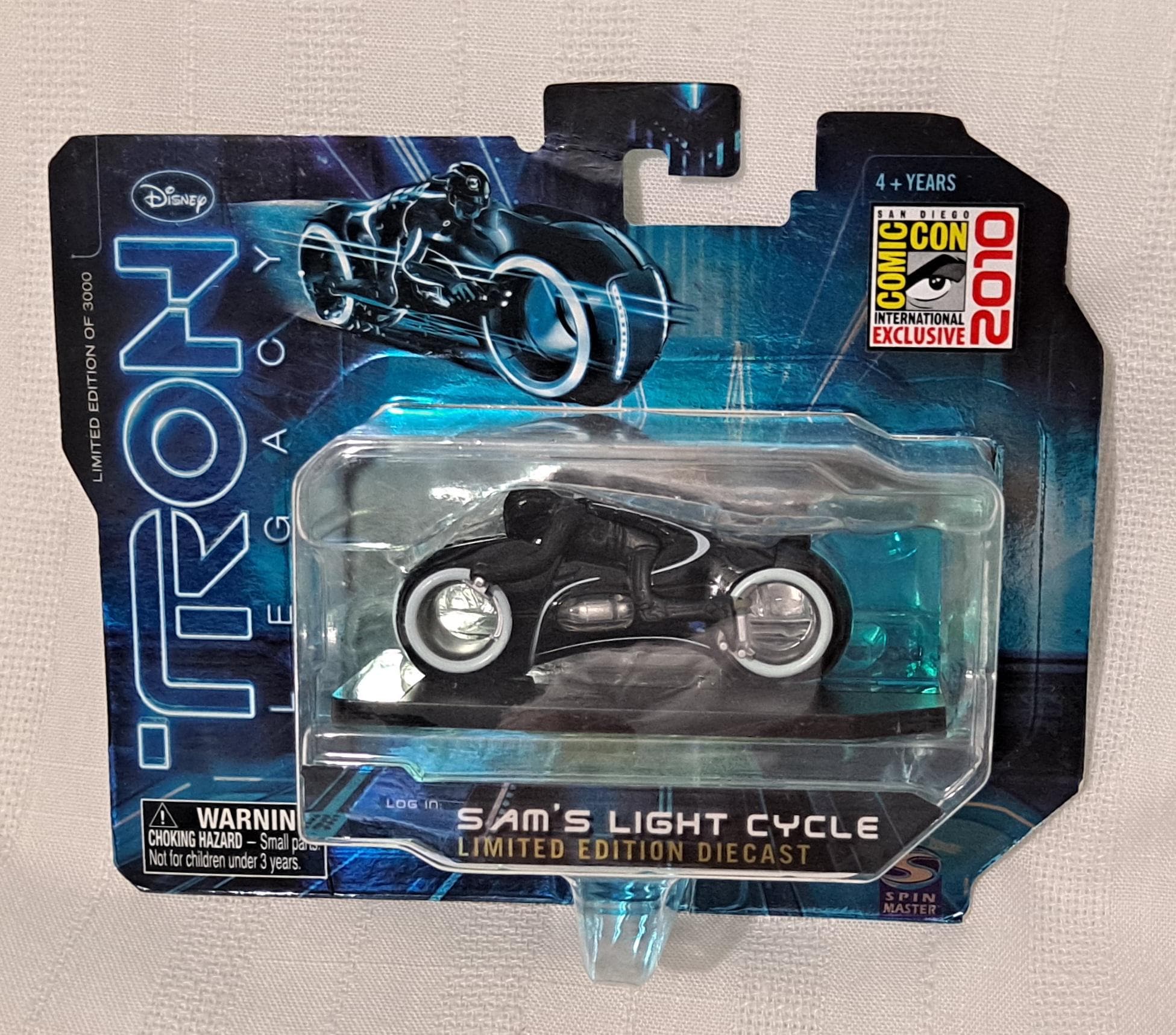 New 2010 SDCC Comic Con Spin Master Disney Tron Legacy Die Cast
