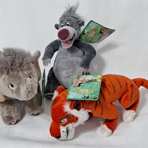 Disney Jungle Book Baloo and Bagheera 8 Inch Bean Bag Plush Toy Gray Black for sale online Disney Jungle Book Baloo and Bagheera 8 Inch Bean Bag Plush Toy Gray Black for sale online