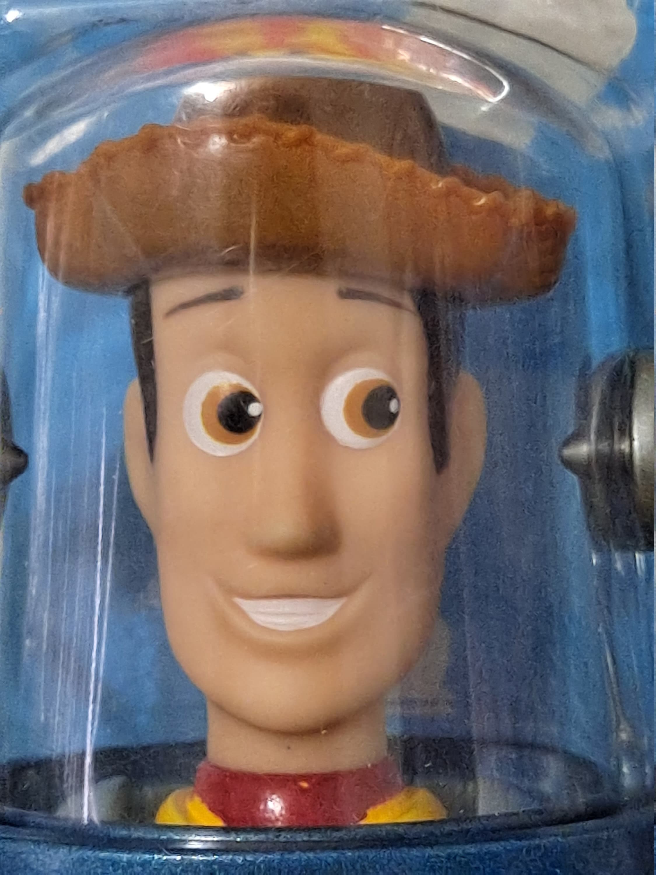 Disney Pixar Toy Story Mattel Space Sheriff Woody Firing Turbo
