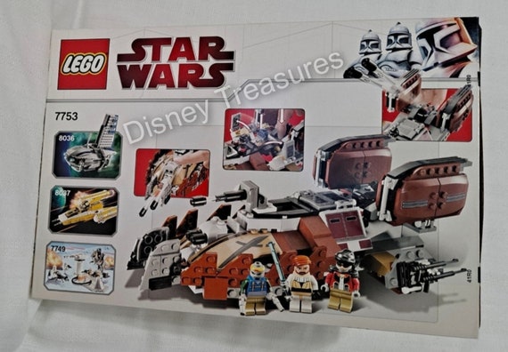 New Factory Sealed Retired Disney Star Wars Lego 7753 Weequay