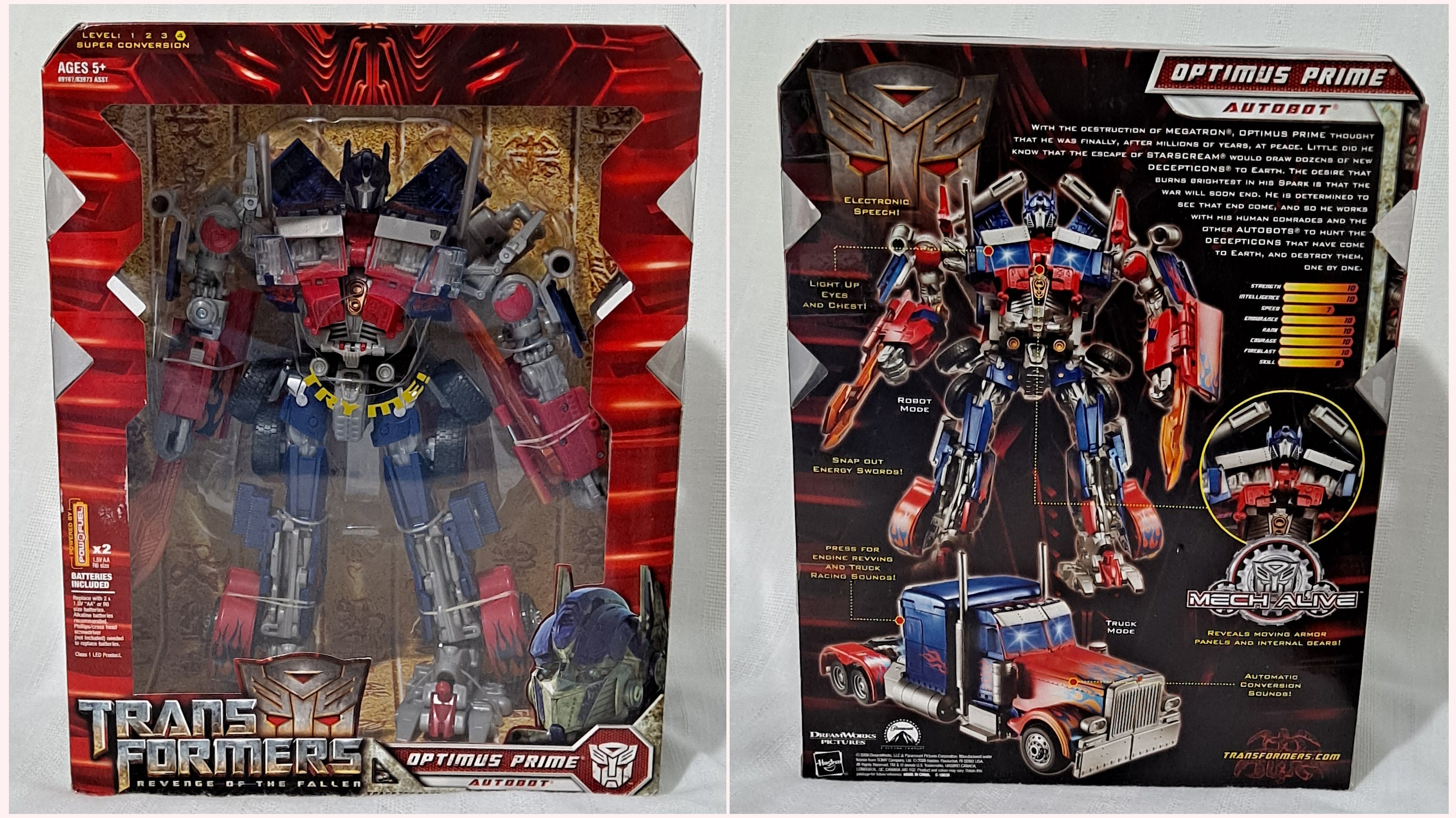 Hasbro ハスブロ Year 2009 Transformers トランスフォーマー Movie Series 2 