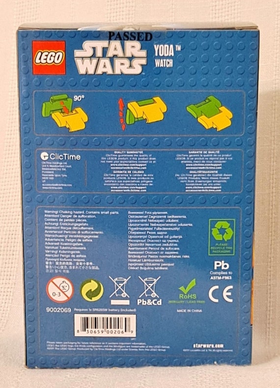 Lego star wars yoda watch new arrivals