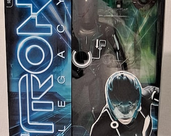 New Sealed box Disney Tron Legacy Spin Master Ultimate Talking Sam Flynn figure accessories Katana Magnetic Baton Identity Disc series 1
