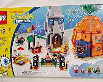 NUEVO Sellado Lego 3818 Bob Esponja Gary Patrick Puff Bikini