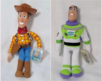 Vintage New With Tags Disney Pixar Toy Story Star Bean Sheriff
