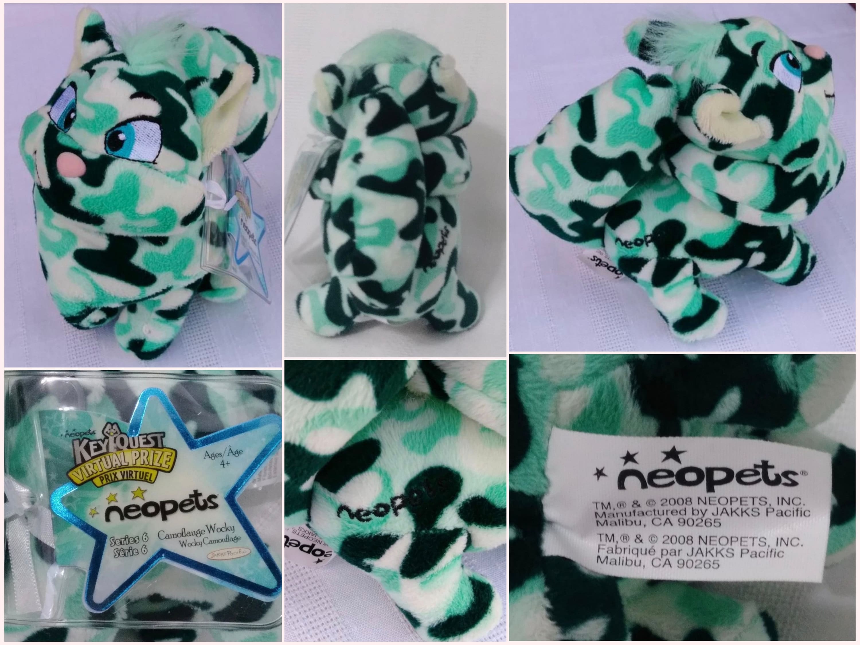 New Sealed Virtual Keyquest Code Jakks Pacific Neopets Robot