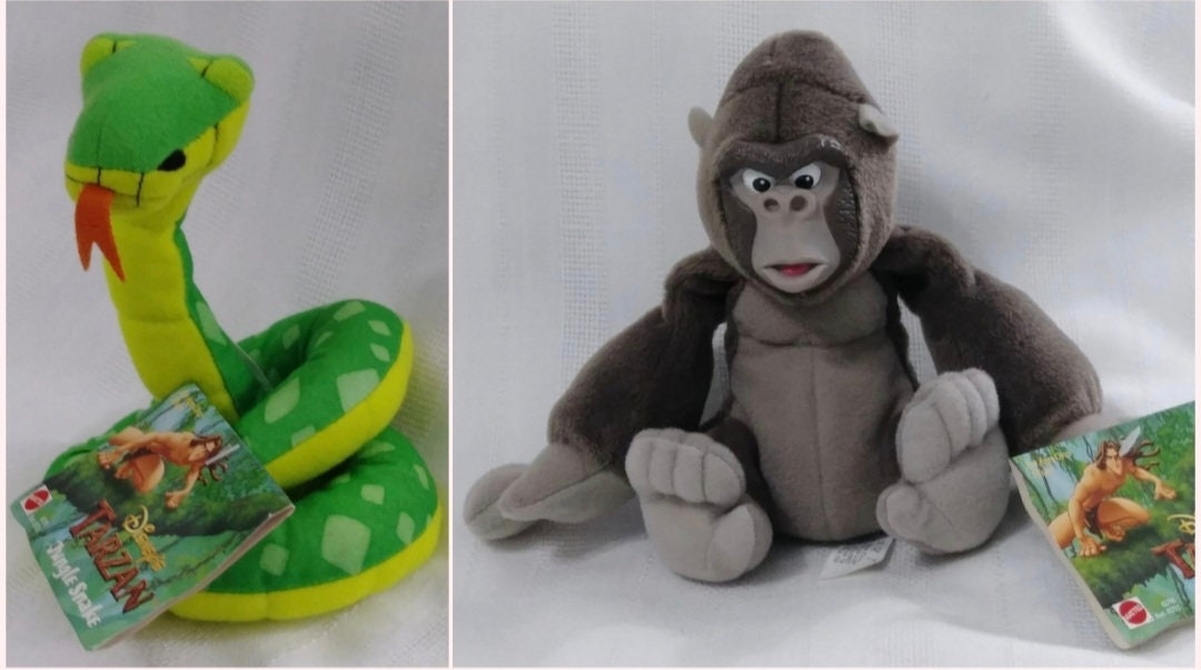 New Disney Tarzan Mattel Jungle Snake or Baby Flynt Plush Bean - Etsy Australia New Disney Tarzan Mattel Jungle Snake or Baby Flynt Plush Bean - Etsy Australia